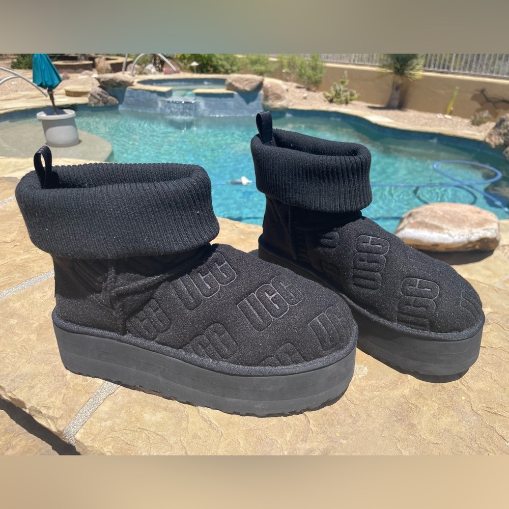 UGG Platform Boots size 12